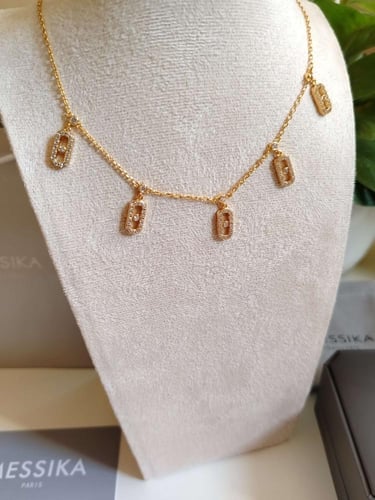 سلسال ميسيكا ذهبي