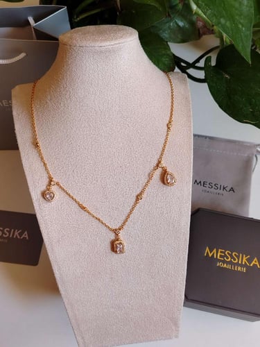 سلسال ميسيكا ذهبي