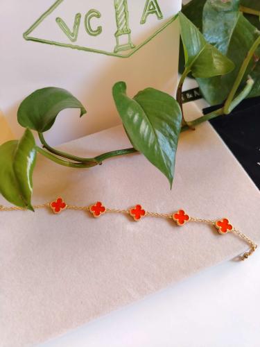 اسوارة فان كليف ميني برتقالي