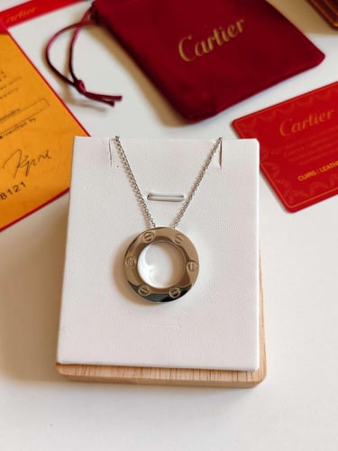 سلسال كارتير فضي ساده