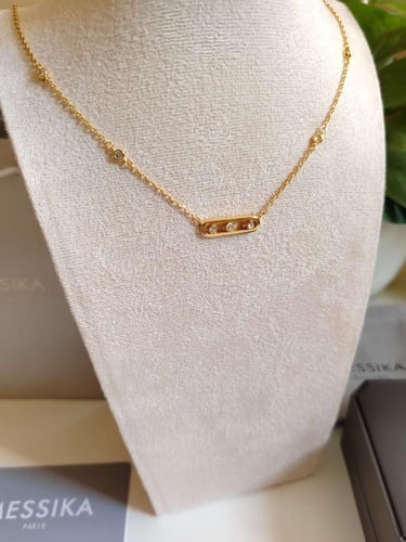 سلسال ميسيكا ذهبي