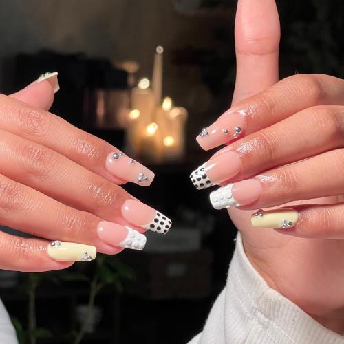 Polka dots mix and match