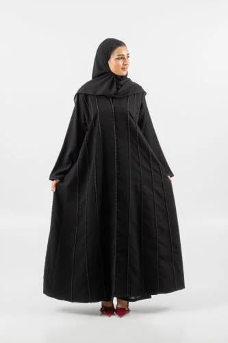 عباية خُطى – نص كلوش بسراميك إندونيسي وقيطان كامل