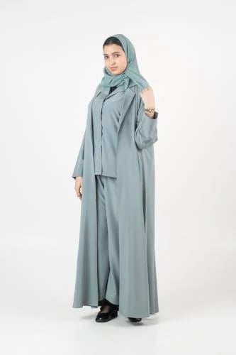 طقم عباية بليزر تيفني – ثلاث قطع