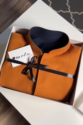 سديري شتوي رجالي دبل فيس – جملي مع أسود