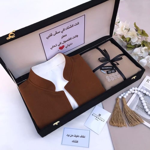 بوكس شتوي رجالي – سديري دبل فيس + قماش شتوي (4 ألو...