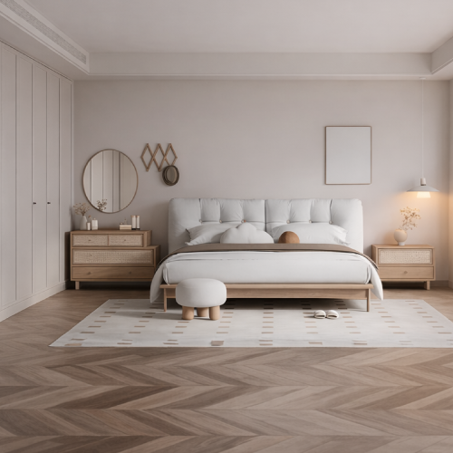 غرفة نوم نفرين مميزة وتفاصيل جميلة