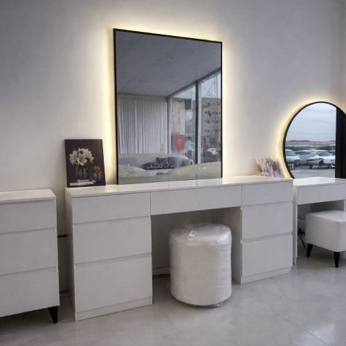 تسريحة بتصميم جذاب بشكل مربع