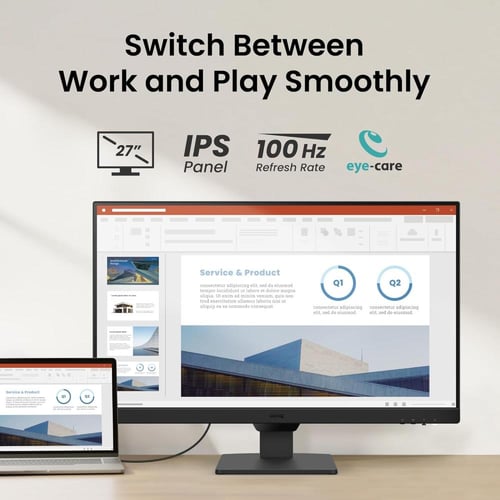 شاشة بينكيو BenQ GW2790 حجم 27 بوصة