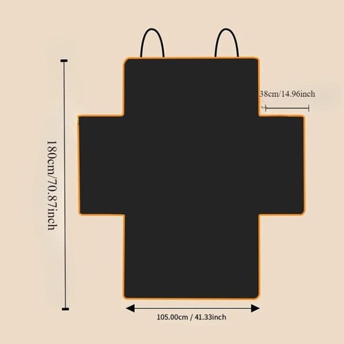 غطاء بلاستيكي لصندوق السيارة