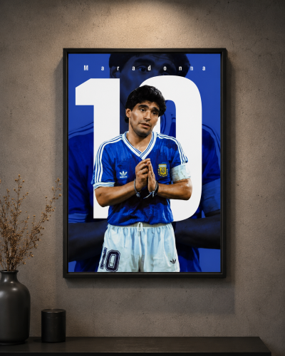 لوحة MARADONNA 10 — مارادونا الأسطورة