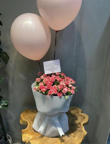 باقة ورد بيبي روز 3