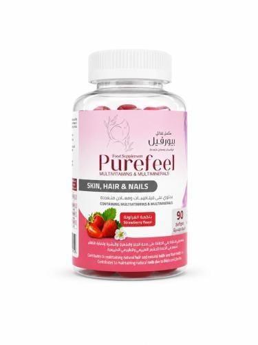 Pureville Biotin dietary supplement for hair, skin...