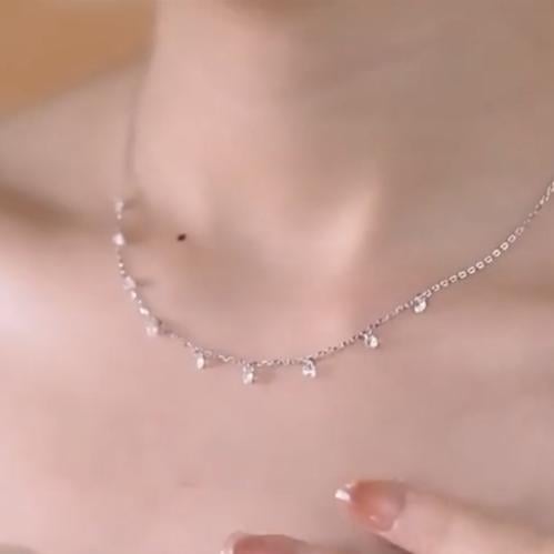 سلسال ناعم ولامع فضة عيار 925