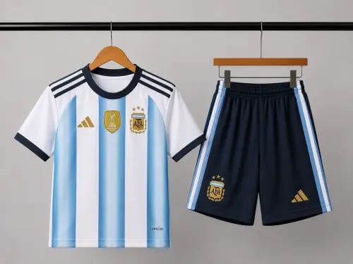 قميص منتخب الارجنتين للأطفال | كأس العالم 2026