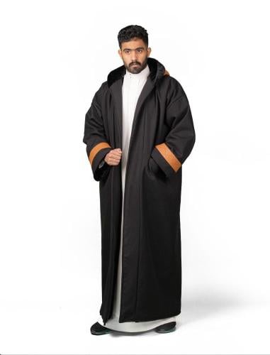 فروة رجالية اسود