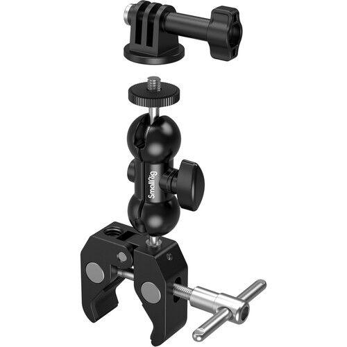Crab-Shaped Super Clamp Kit (with Ballhead Magic A...
