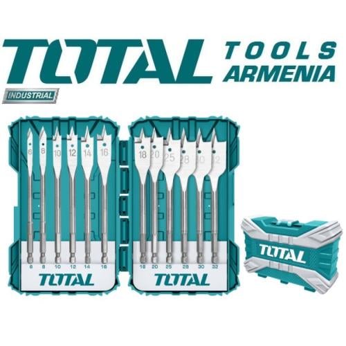 مجموعة رؤوس مثقاب القلم توتال 12 قطعة (TACSDL1201)