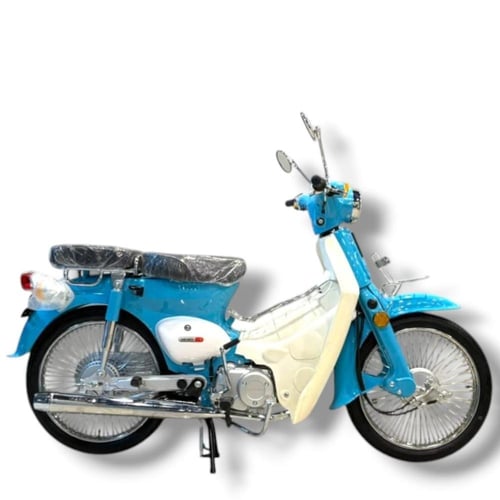 دراجة دباب شبيه هوندا كلاسيك لون ازرق 110Cc motorc...