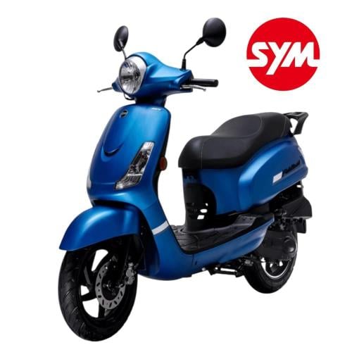 دراجة دباب فيسبا Sym 150 Cc لون ازرق motorcycle