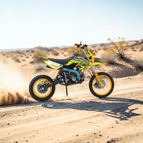 Desert Bike 110CC gasoline engine motorcycle (Dirt Bike) with 110 cc engine - full sports performance. This bike was designed to c...