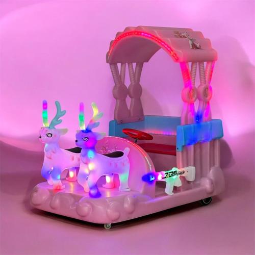 The car of the two gazelles, amusement park trend, 24 volts