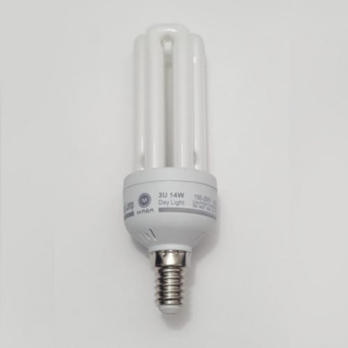 لمبة توفيرية اصابع ابيض energy saving lamp E14 14W...