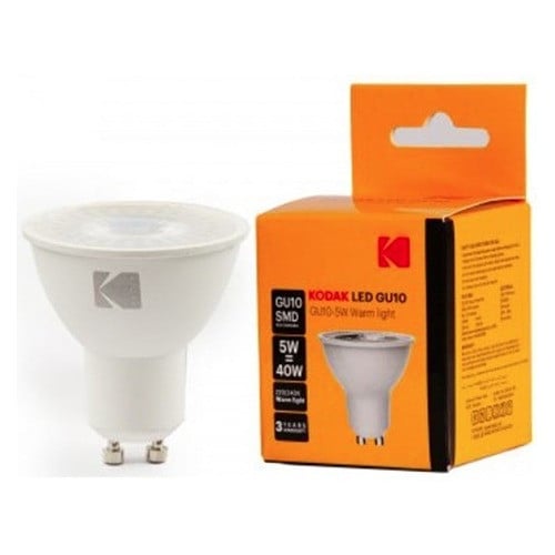 لمبة كوداك سبوت لايت GU10 5W 220V ابيض