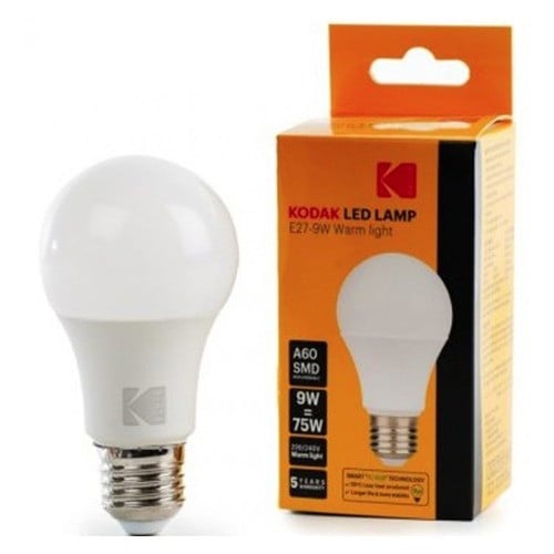 لمبة ليد كروي كوداك 9W 110-240V ابيض