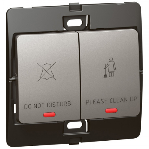 مفتاح جرس مجوز رمادي ع الازعاج/تنظيف غرفة 283446