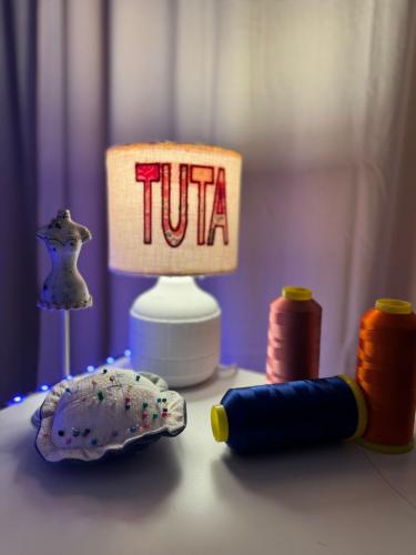 Lampshade embroidered with theme upon request, adds a luxurious and elegant touch to your home
