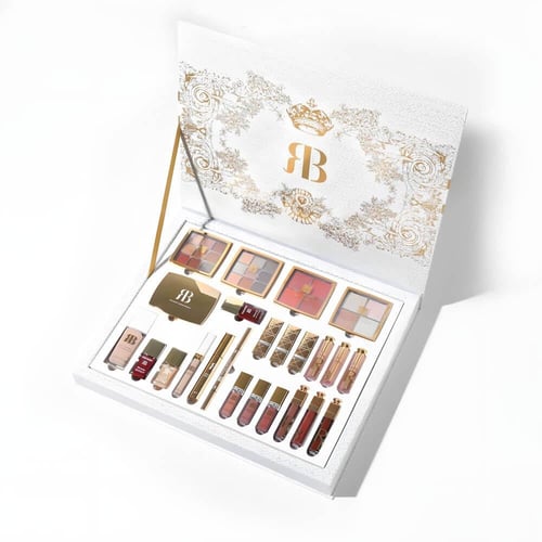 بوكس مكياج كامل 24 قطعة – مثالي كهدية أنيقة للتخرج...