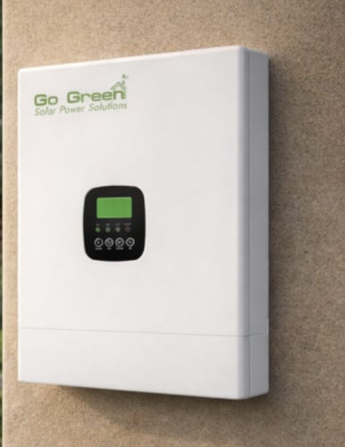 محول ومنظم هايبرد (Go Green) بقدرة (10KW) - نظام (...