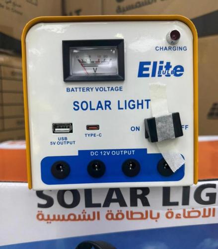 منظومة الراعي 12 أمبير لتشغيل 4 لمبات مع شحن الجوا...