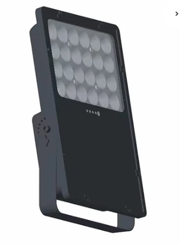 800 واط كشاف طاقة شمسية من الألومنيوم LED للفناء