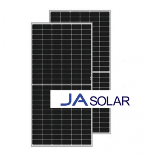 630 واط لوح طاقة شمسية JA SOLAR بقدرة واجهين