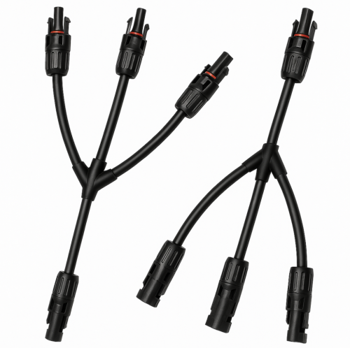 عدد 2 مشبك MC4 ثلاثي زوجي