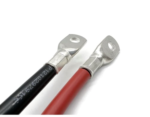 2 كابل 35 ملم للتوصيل بطول 30 سم