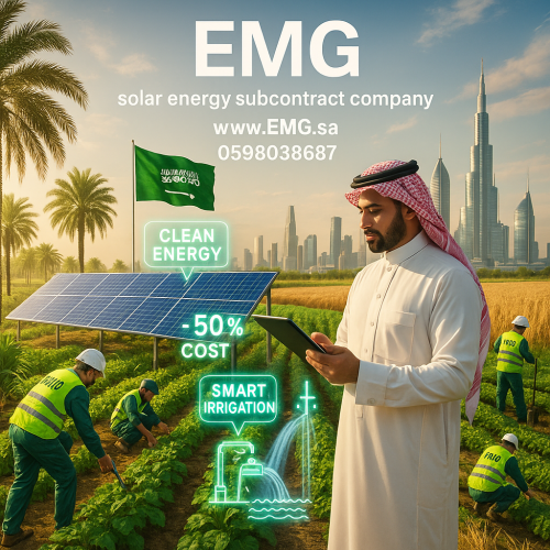 ٦٠ حصان منظومه طاقة شمسية لتشغيل غطاس