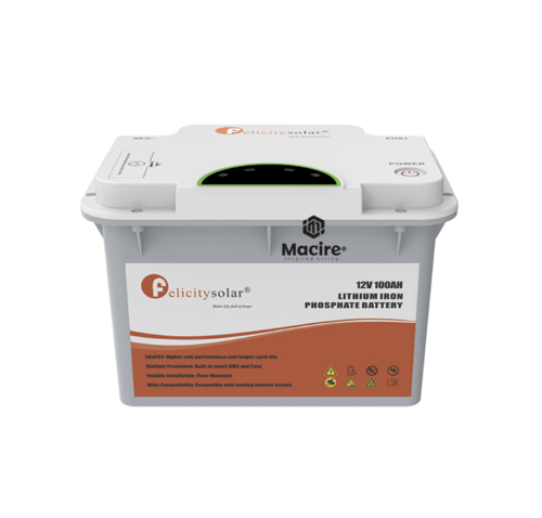 بطارية ليثيوم 12 فولت 100 أمبير 1.28 كيلو وات LiFe...
