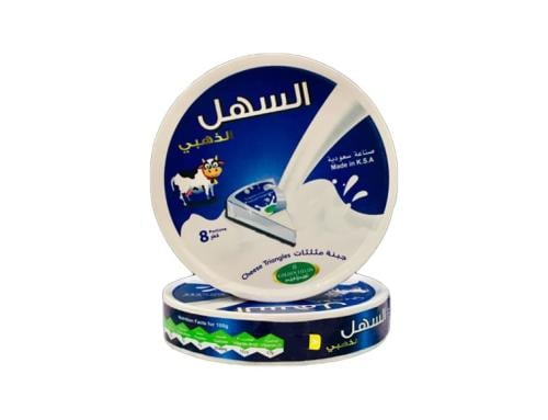 جبنة مثلثات السهل