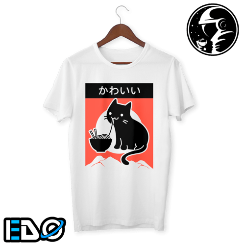 تصميم ياباني قطة - Japan