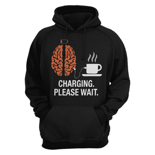 تيشرت - بلوفر قهوة - Coffee