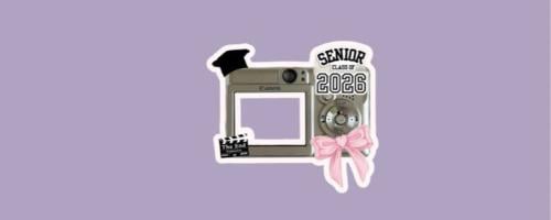 ملصق التخرج ( ضع صورتك )