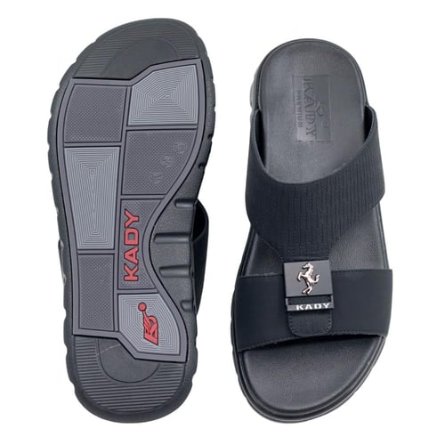 حذاء رجالي خليجي طبي أسود