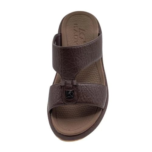 Dark brown Gulf men's medical shoes