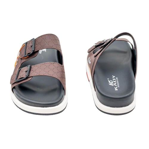 حذاء رجالي طبي بني غامق