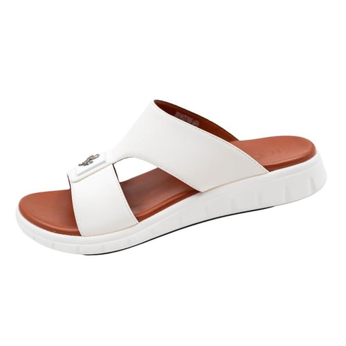 حذاء رجالي خليجي طبي أبيض