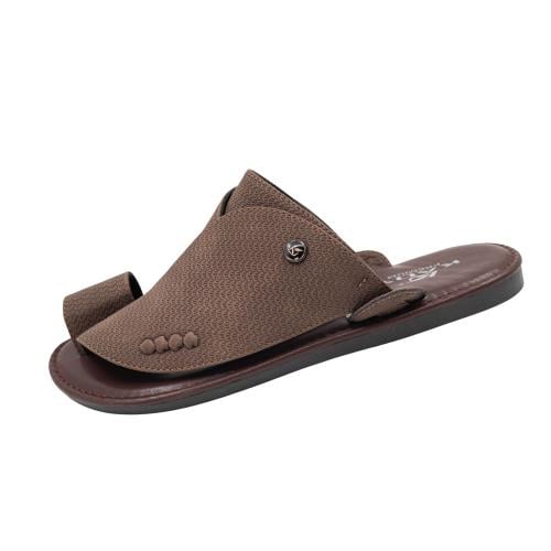 حذاء شرقي رجالي طبي بني