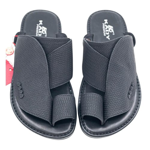 حذاء شرقي رجالي طبي أسود